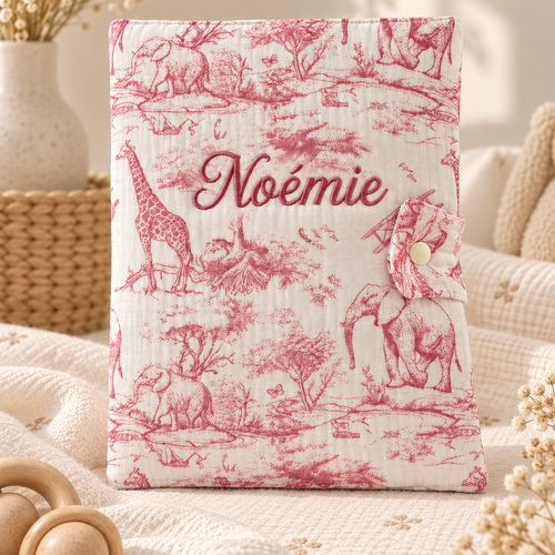 Protège carnet de santé Safari