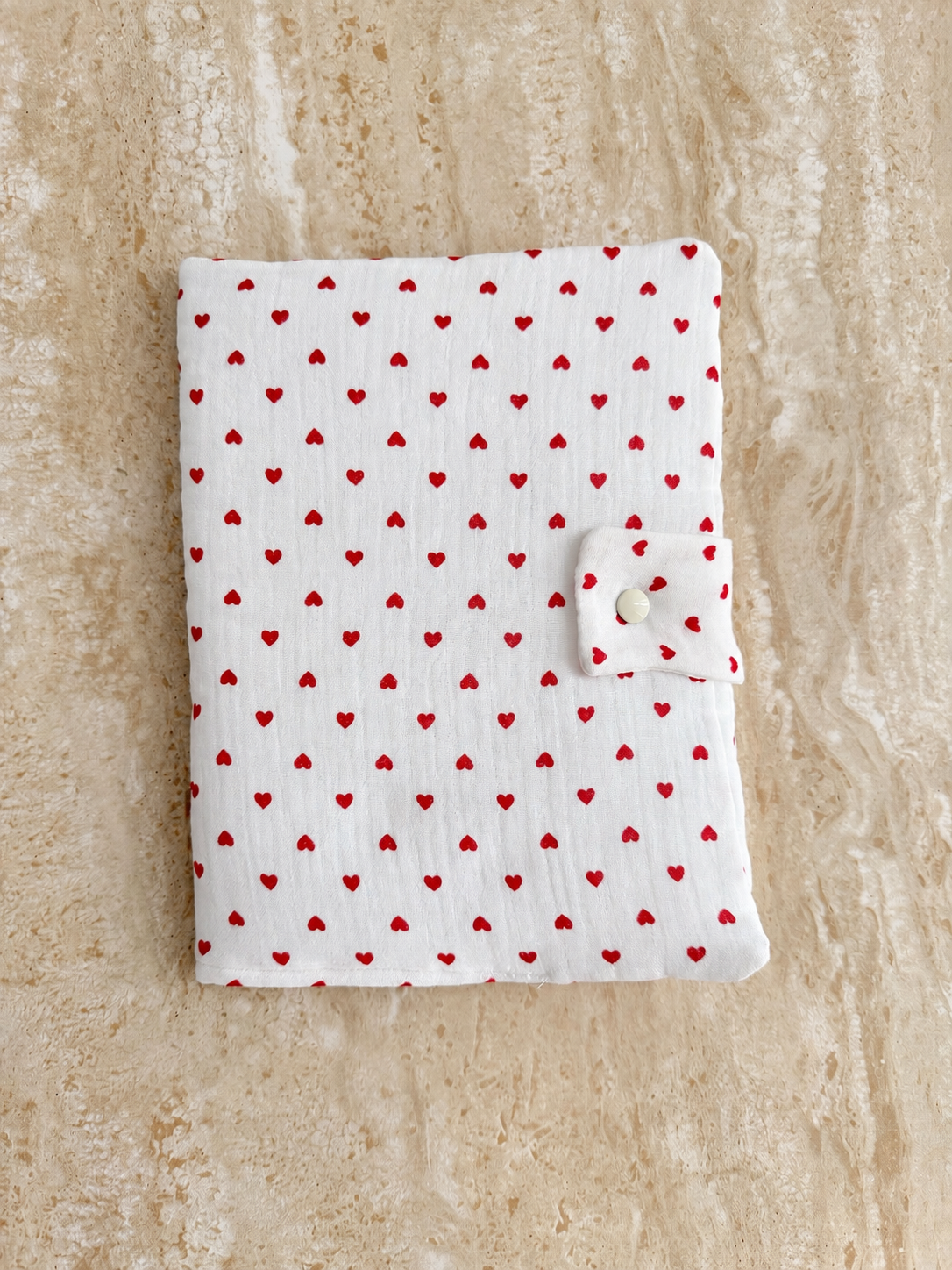 Protège carnet de santé Petit Cœur