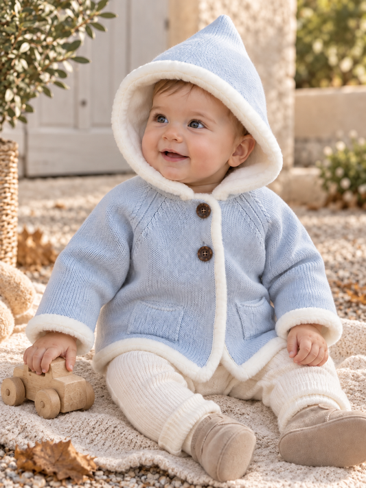 Manteau Ava, coloris bleu
