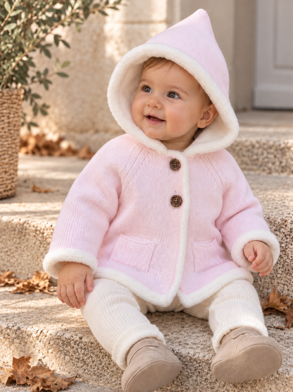 Manteau Ava, coloris rose