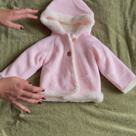 Vidéo Manteau Ava rose