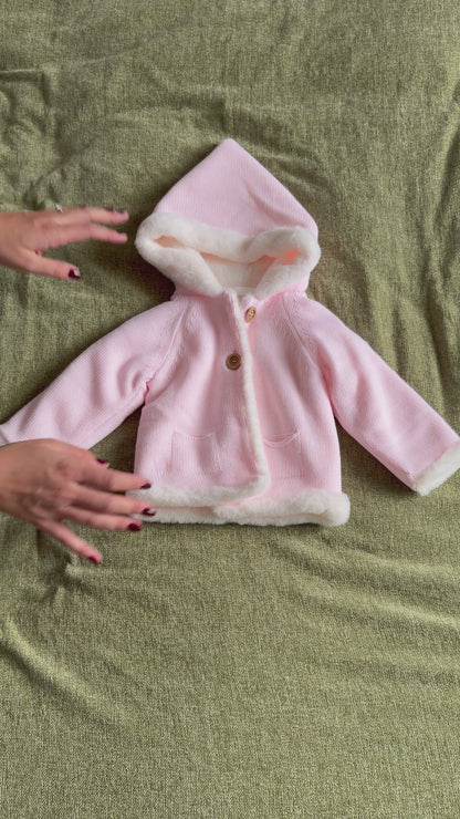 Vidéo Manteau Ava rose