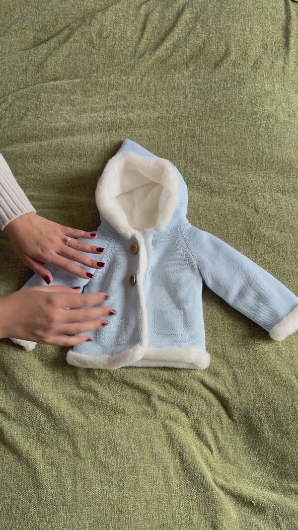 Vidéo Manteau Ava bleu