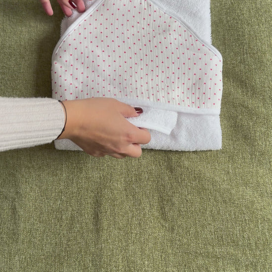 Vidéo Parure de bain Petit Cœur : présentation du produit