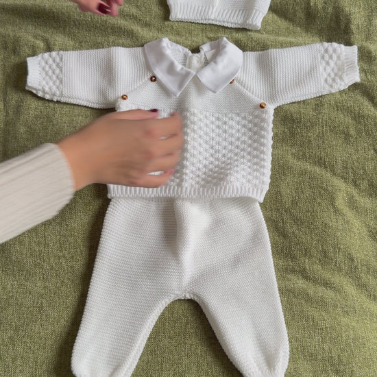 Vidéo Ensemble de Naissance Liam blanc
