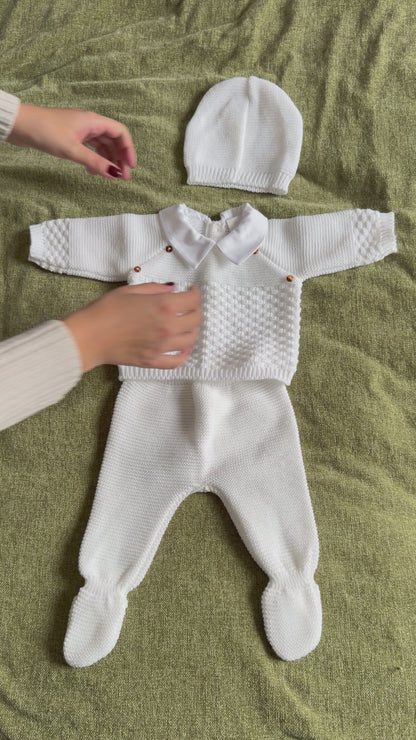 Vidéo Ensemble de Naissance Liam blanc