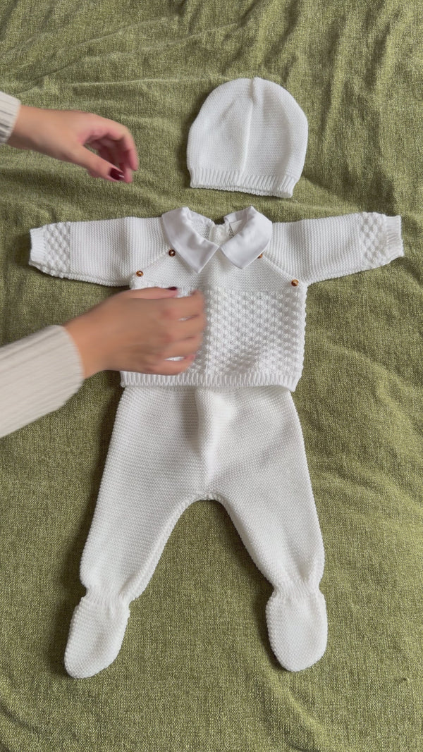 Vidéo Ensemble de Naissance Liam blanc